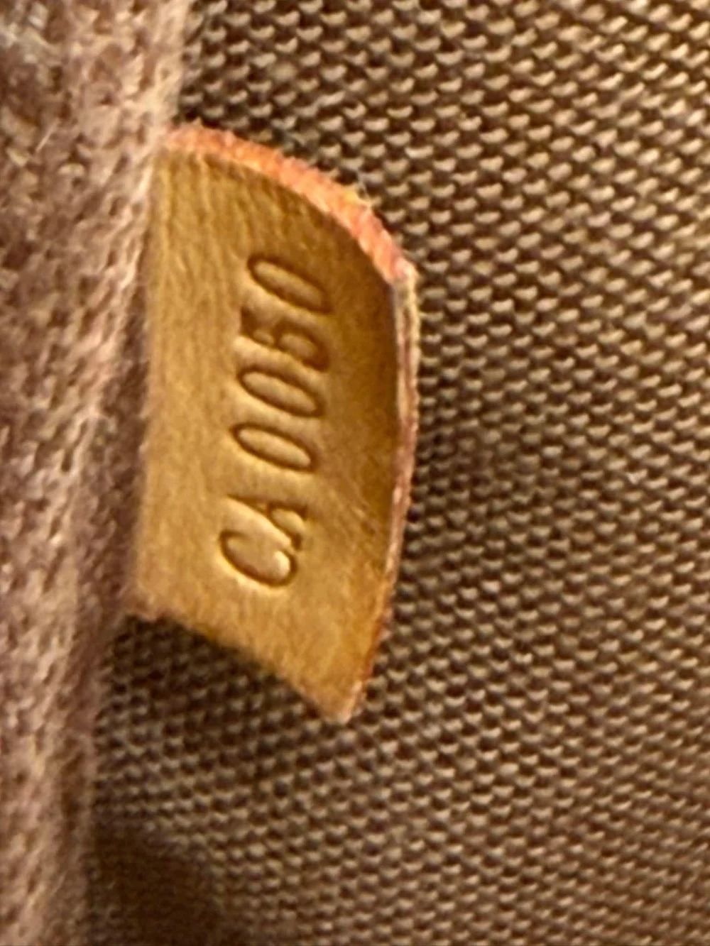 Louis Vuitton Monogram Mini Pouch in Brown and Gold
